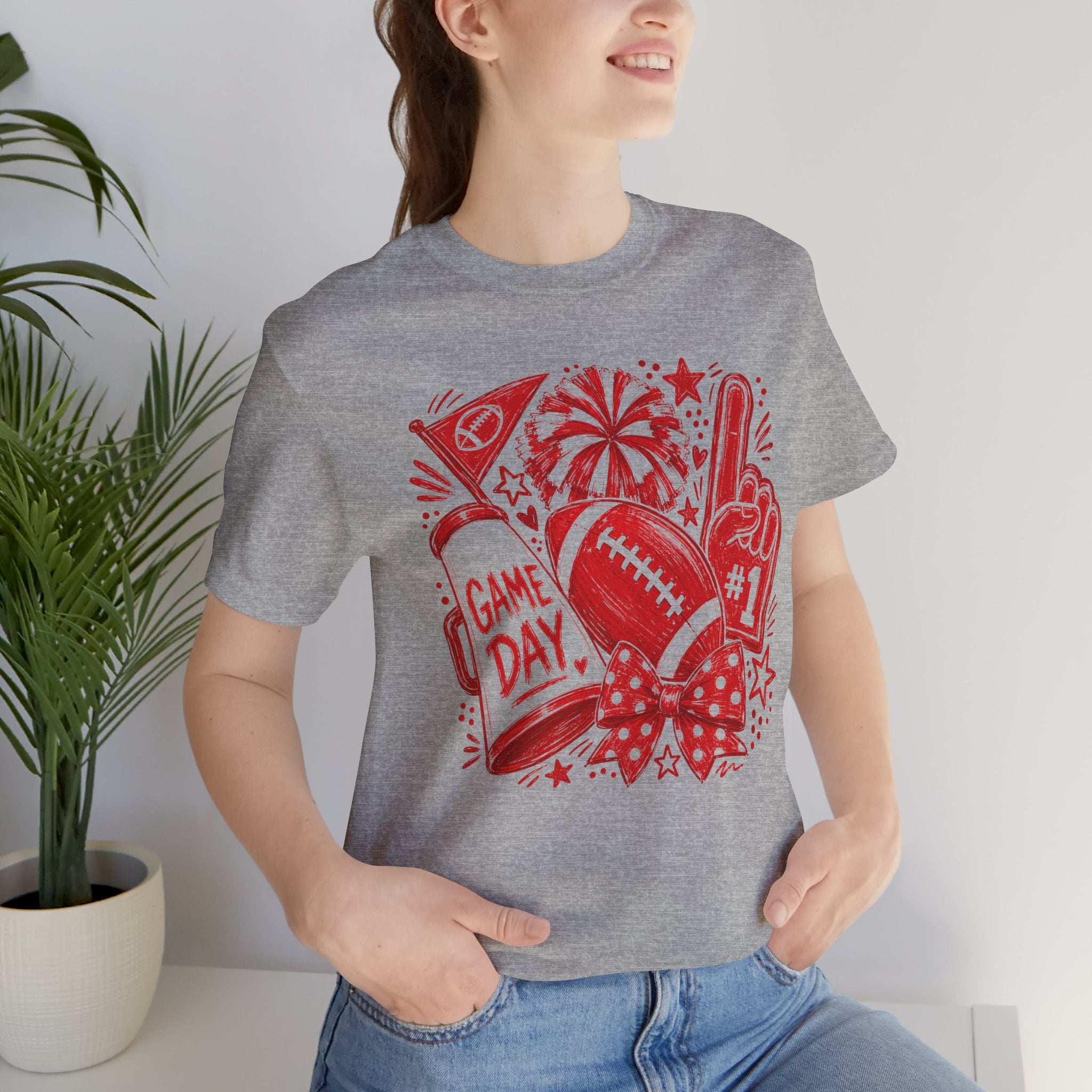 Game Day Football T-Shirt – #1 Fan Tailgate Tee