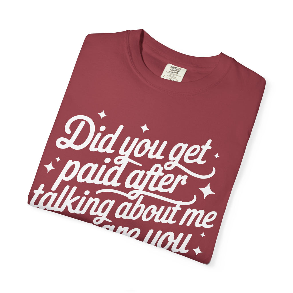 Unisex Garment-Dyed T-shirt