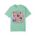 Peace Begins With Prayer T-Shirt — Inspirational Faith Graphic Tee