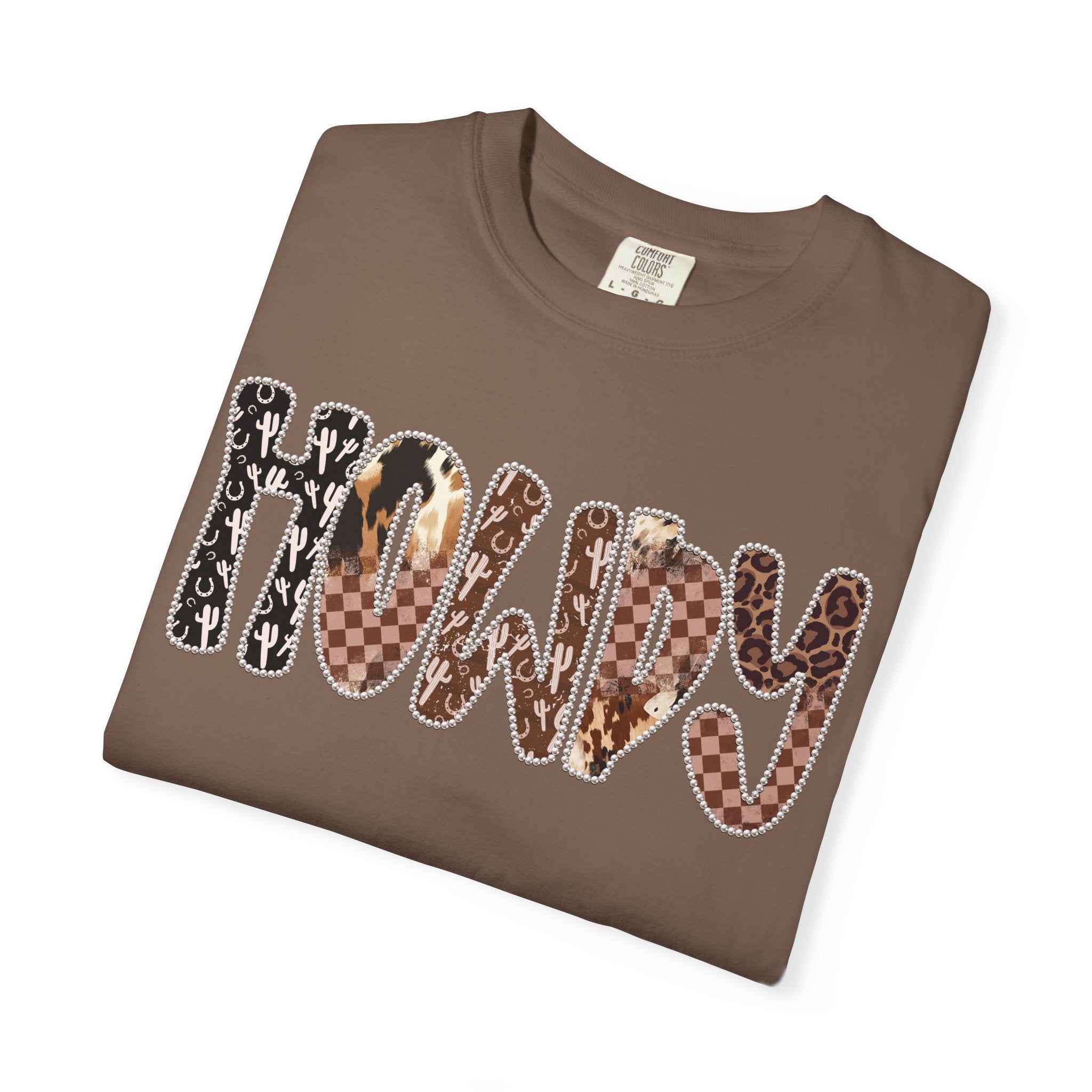 Howdy Leopard Print T‑Shirt — Western Cowgirl Graphic Tee