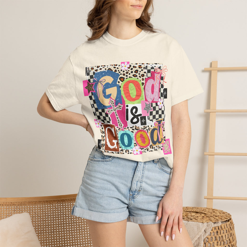 God is Good Graphic T-Shirt — Colorful Faith Tee