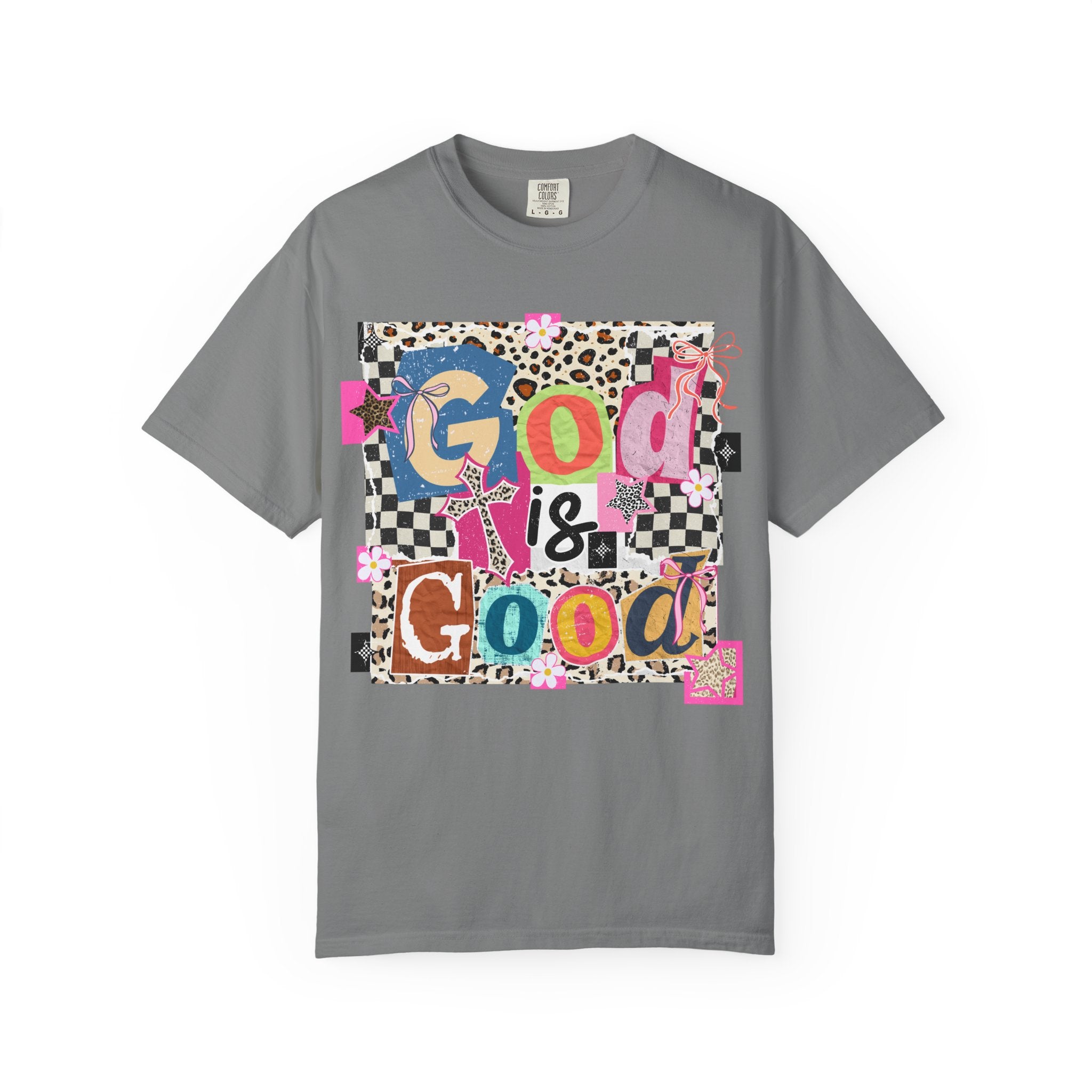 God is Good Graphic T-Shirt — Colorful Faith Tee