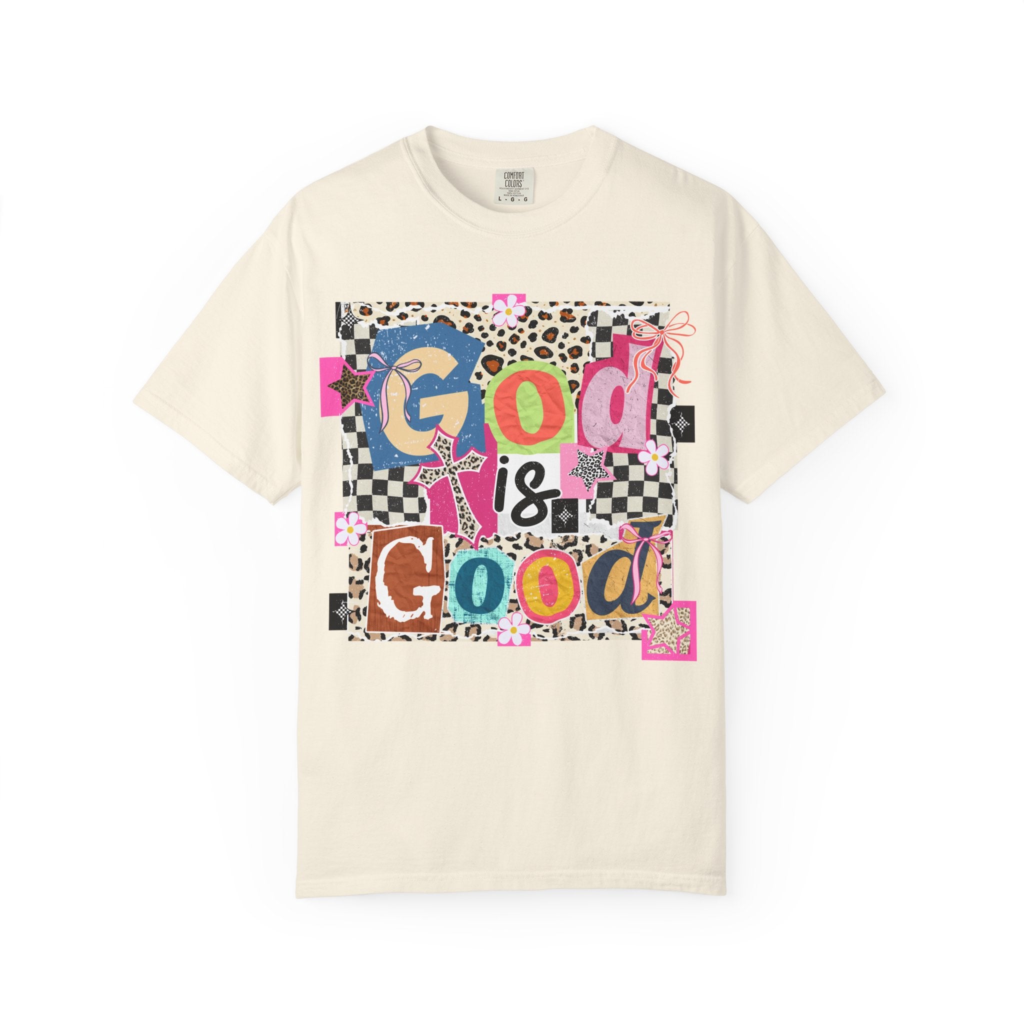 God is Good Graphic T-Shirt — Colorful Faith Tee