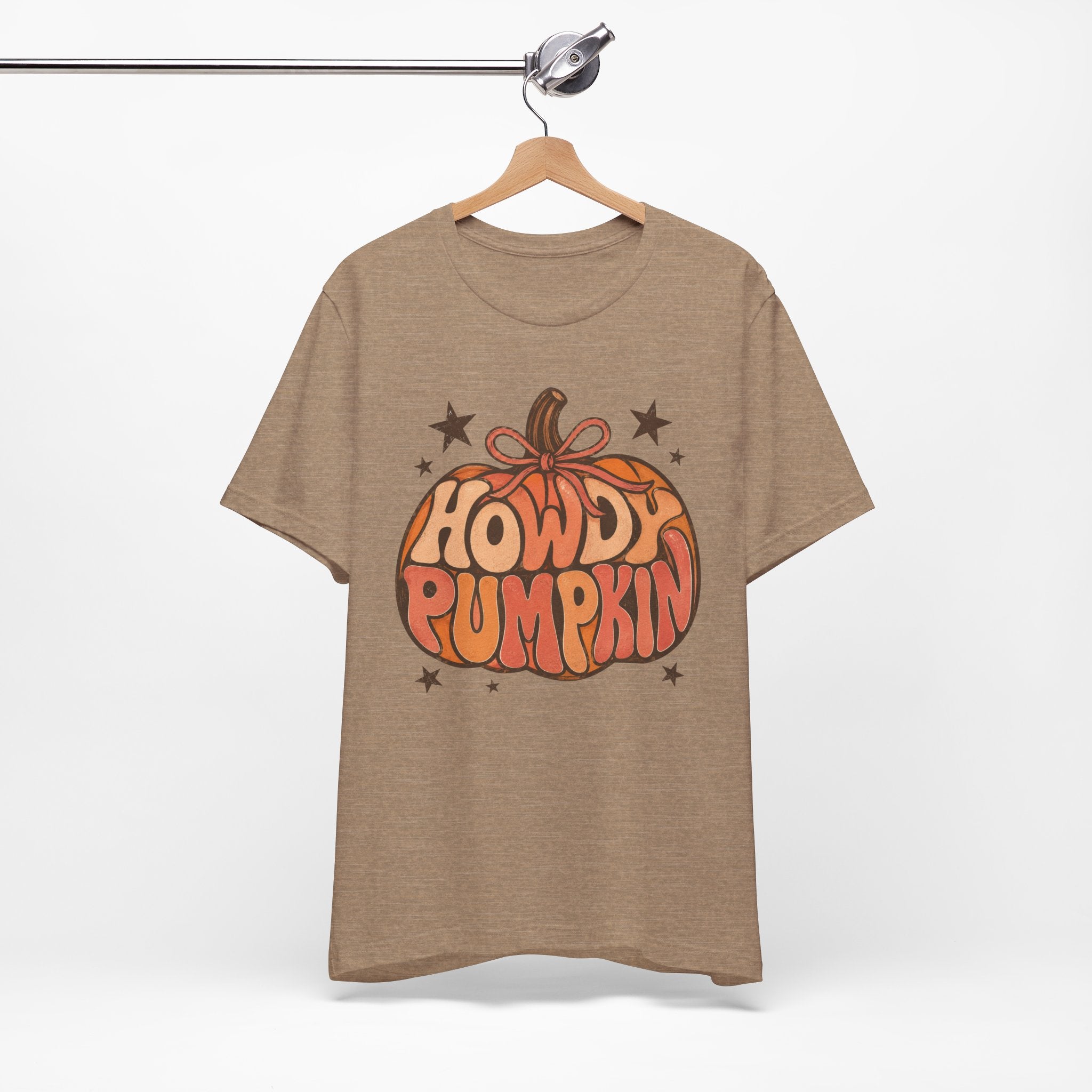 Howdy Pumpkin T-Shirt – Retro Pumpkin Fall Tee