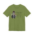 Skeleton Girl Graphic Tee — "Feeling Cute I Might Put a Spell on You Later"