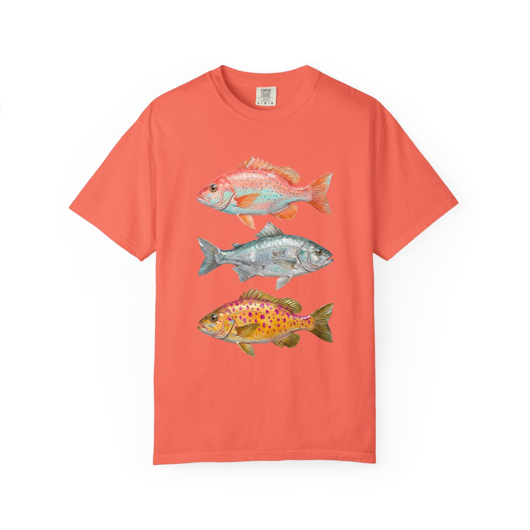 Tropical Fish Trio T-Shirt — Vintage Angler Graphic Tee