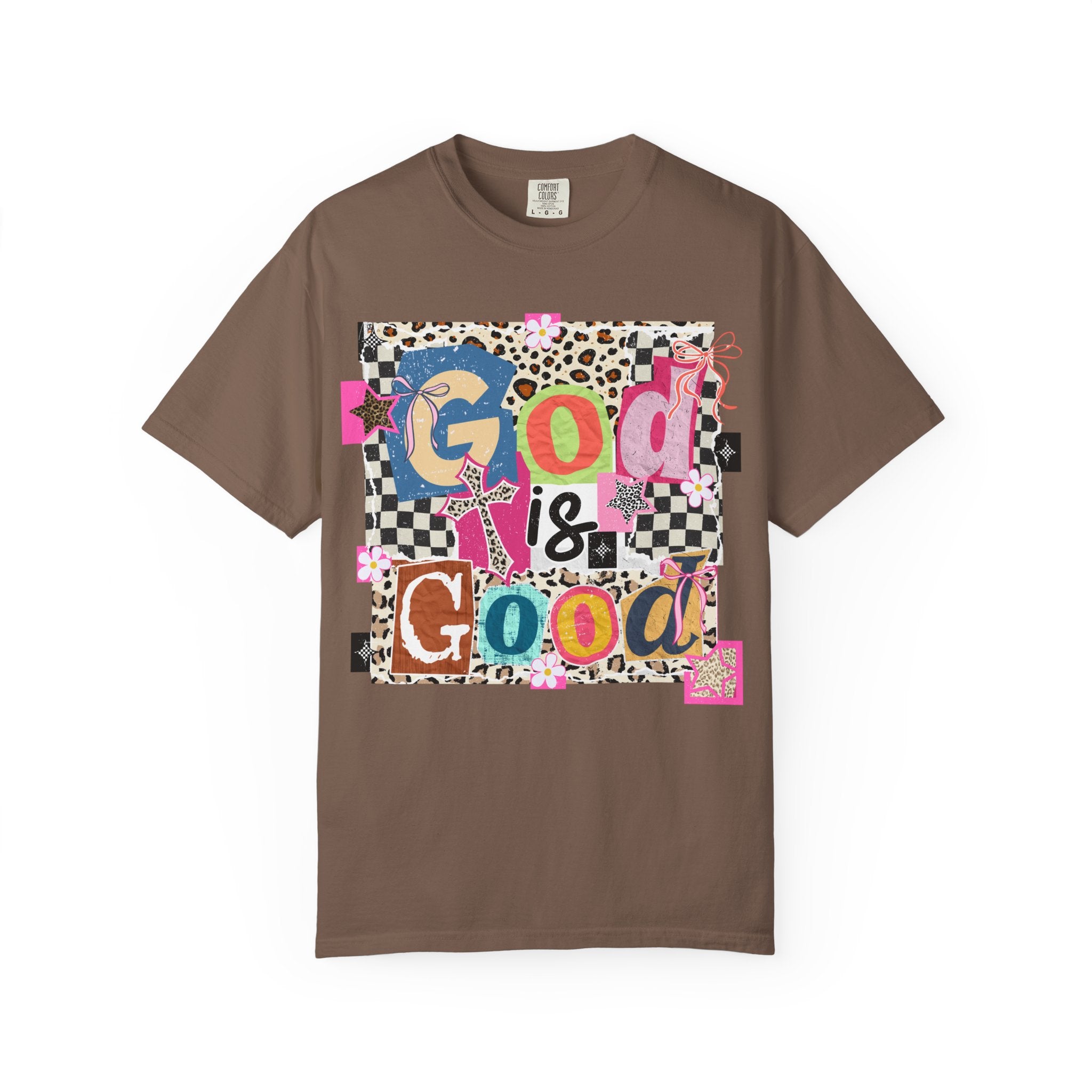 God is Good Graphic T-Shirt — Colorful Faith Tee