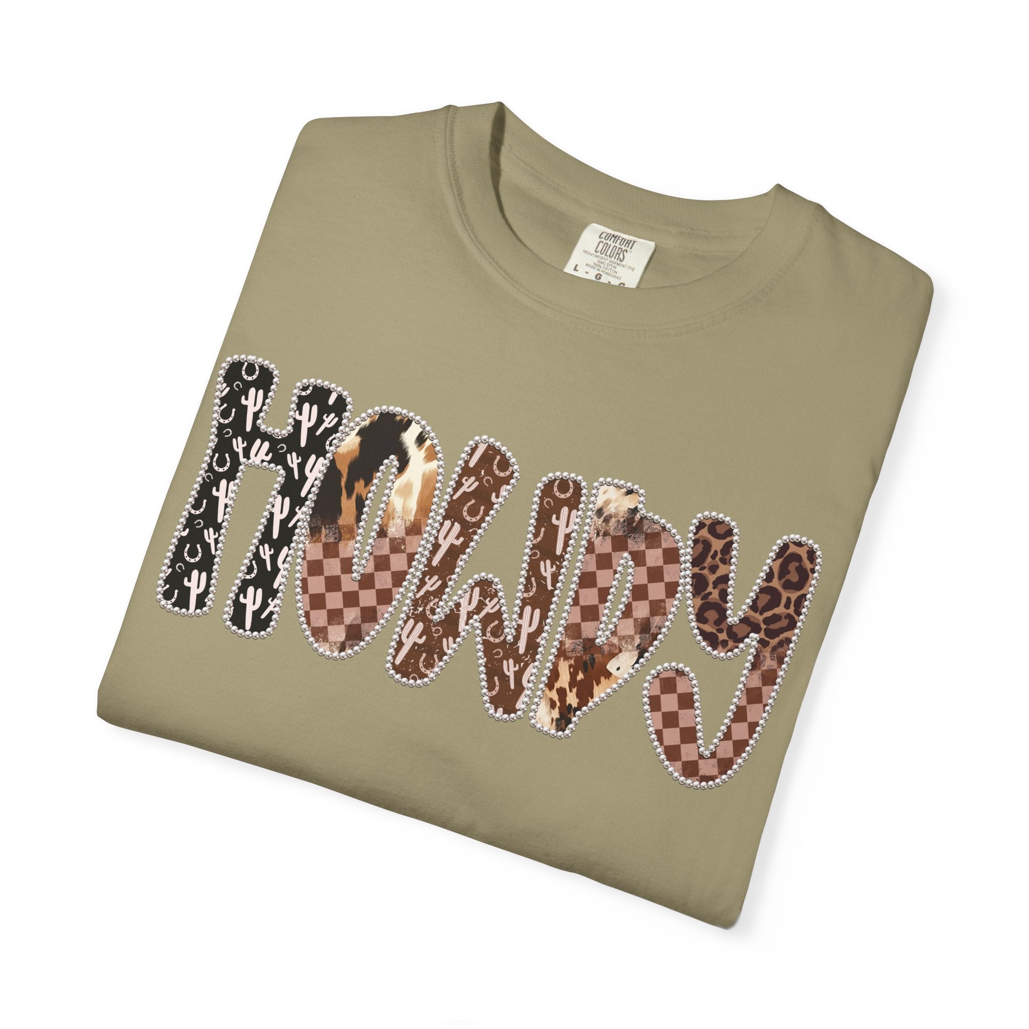 Howdy Leopard Print T‑Shirt — Western Cowgirl Graphic Tee