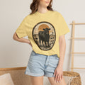 Cow Circle Sunset T-Shirt — Vintage Black Angus Ranch Tee