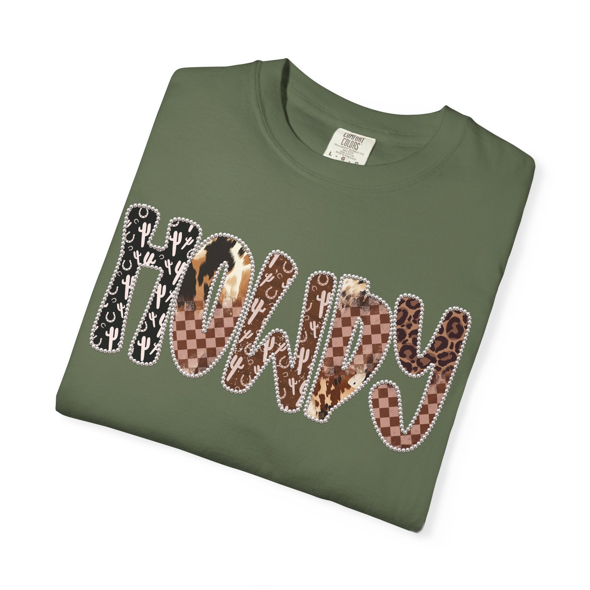 Howdy Leopard Print T‑Shirt — Western Cowgirl Graphic Tee