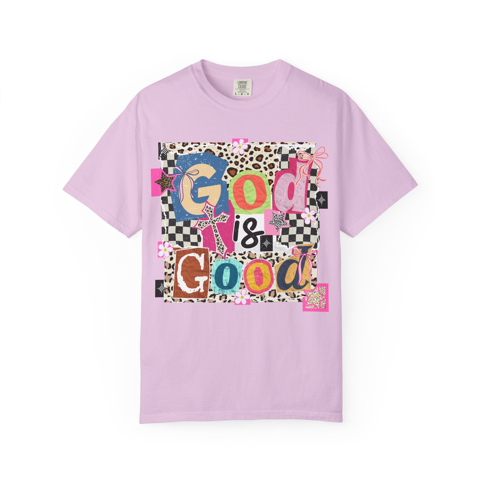 God is Good Graphic T-Shirt — Colorful Faith Tee