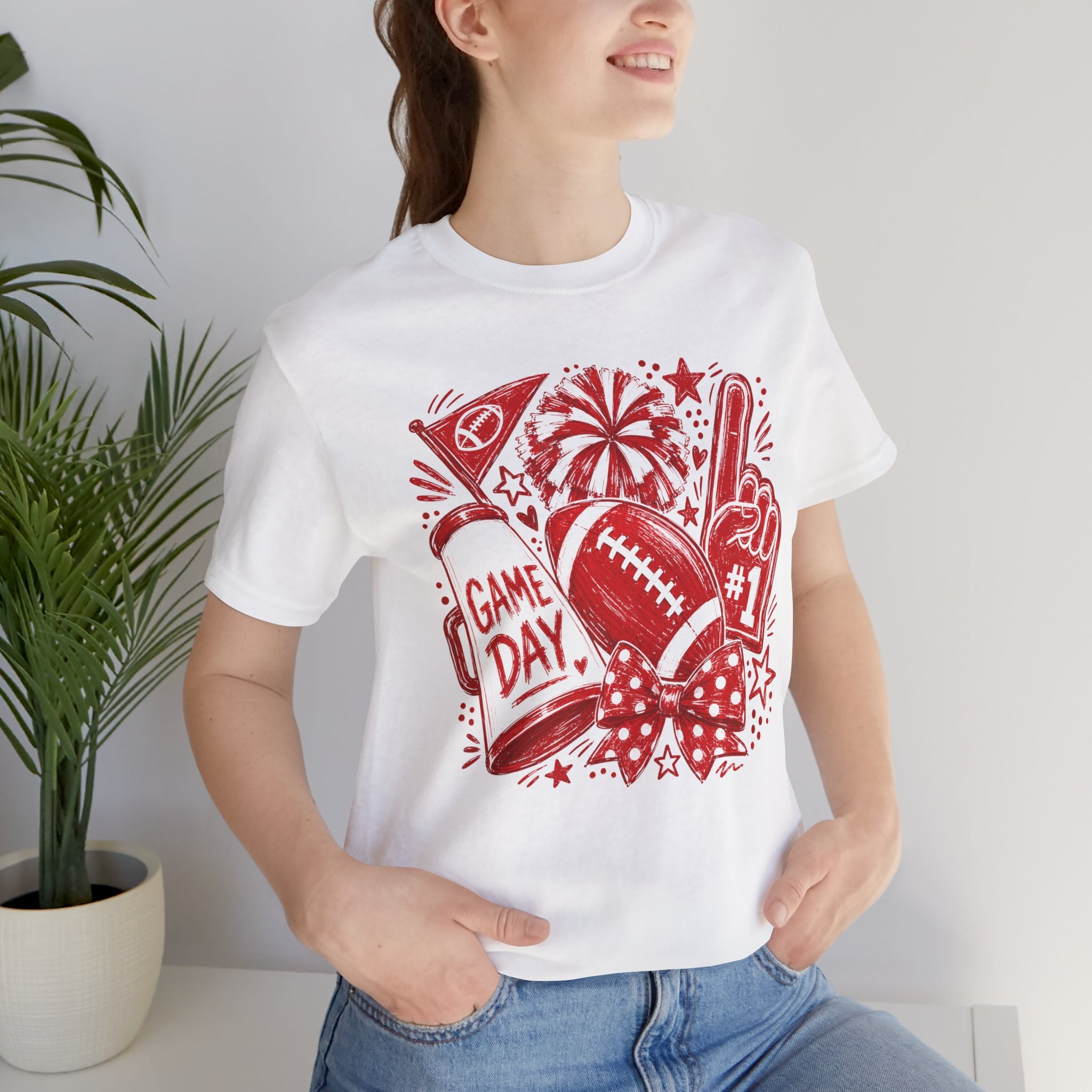 Game Day Football T-Shirt – #1 Fan Tailgate Tee
