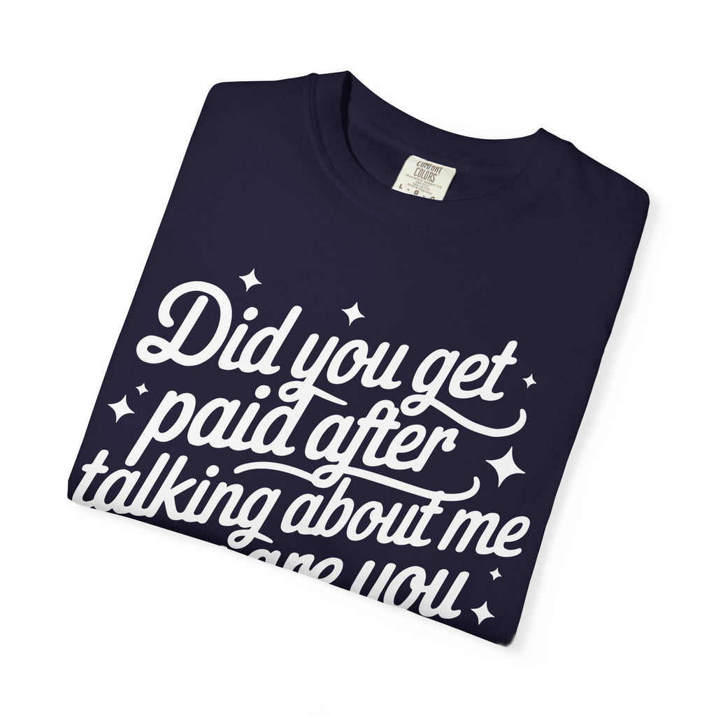 Unisex Garment-Dyed T-shirt