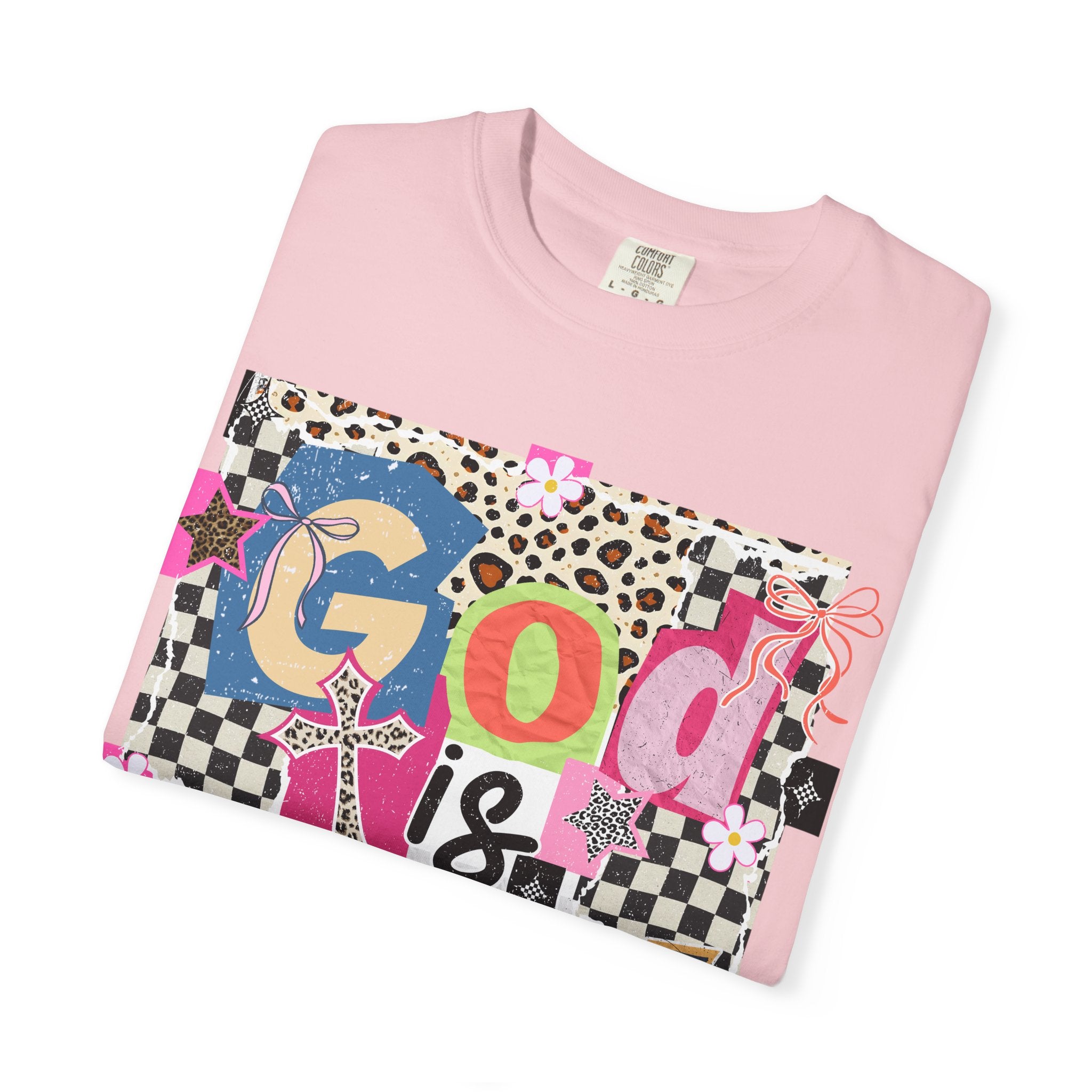 God is Good Graphic T-Shirt — Colorful Faith Tee