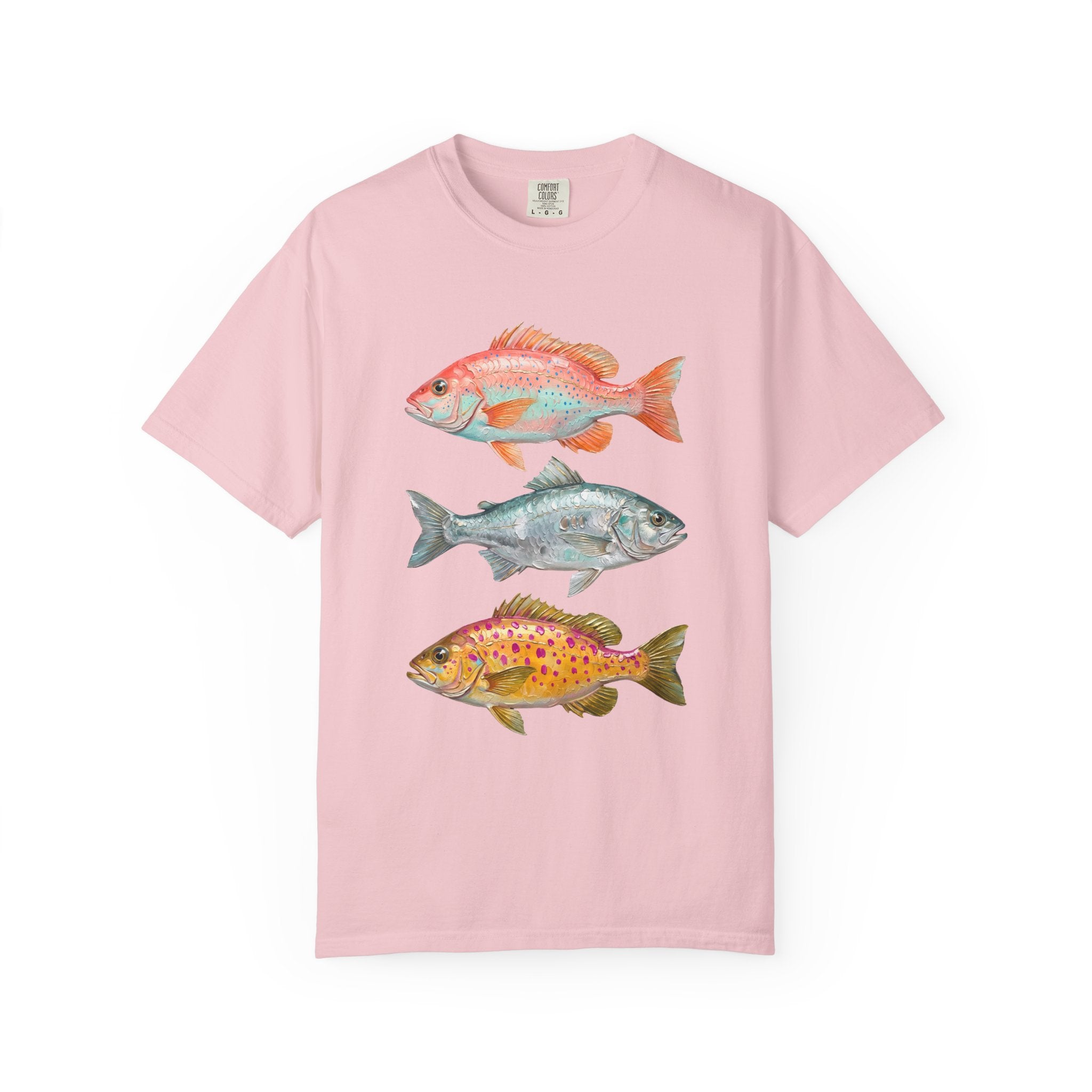 Tropical Fish Trio T-Shirt — Vintage Angler Graphic Tee