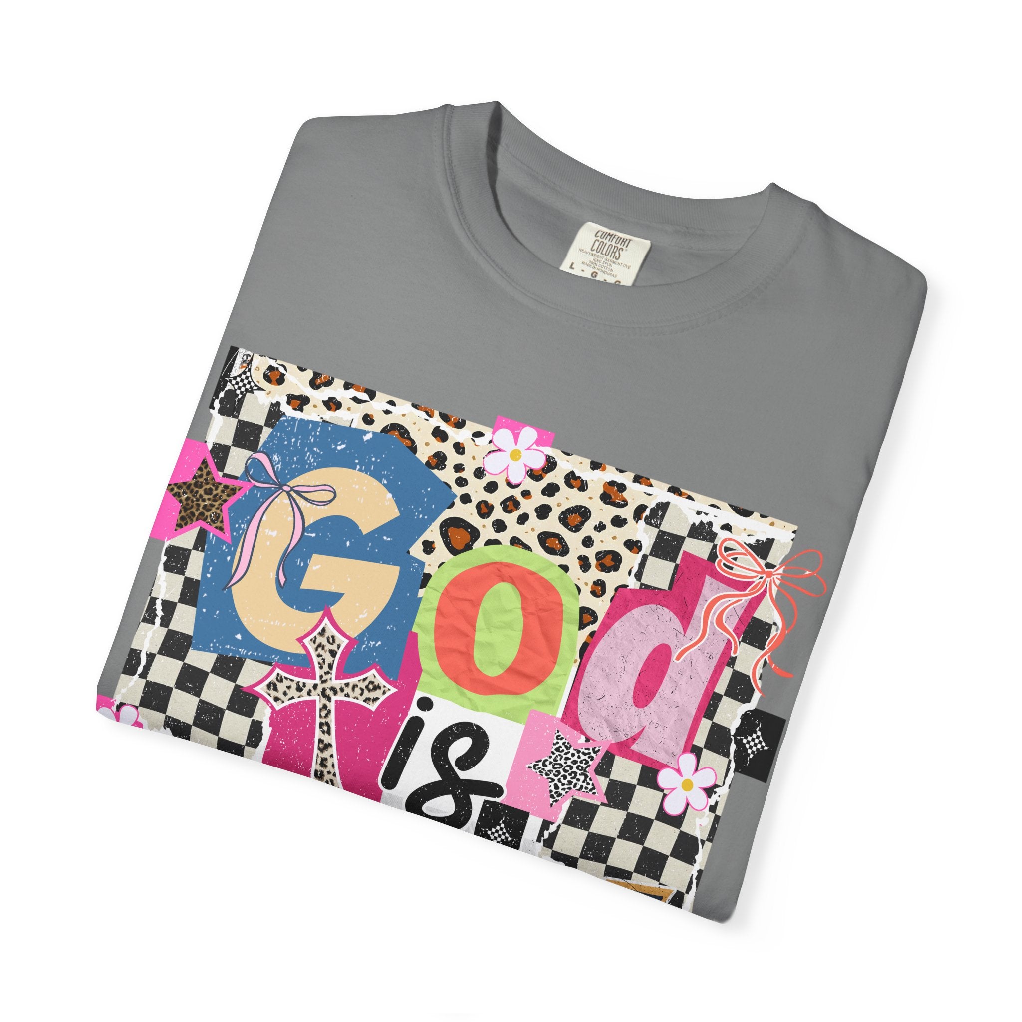 God is Good Graphic T-Shirt — Colorful Faith Tee
