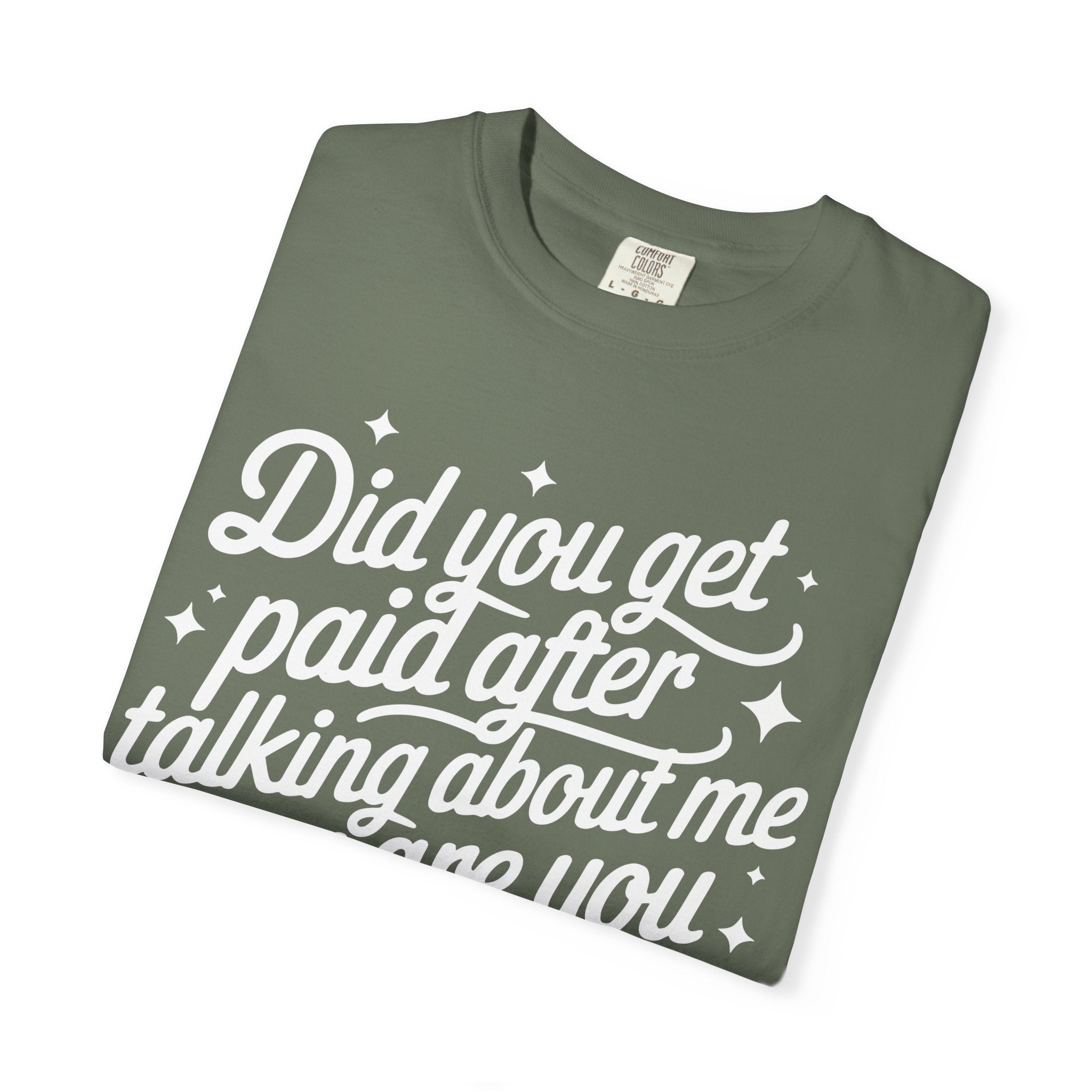 Unisex Garment-Dyed T-shirt