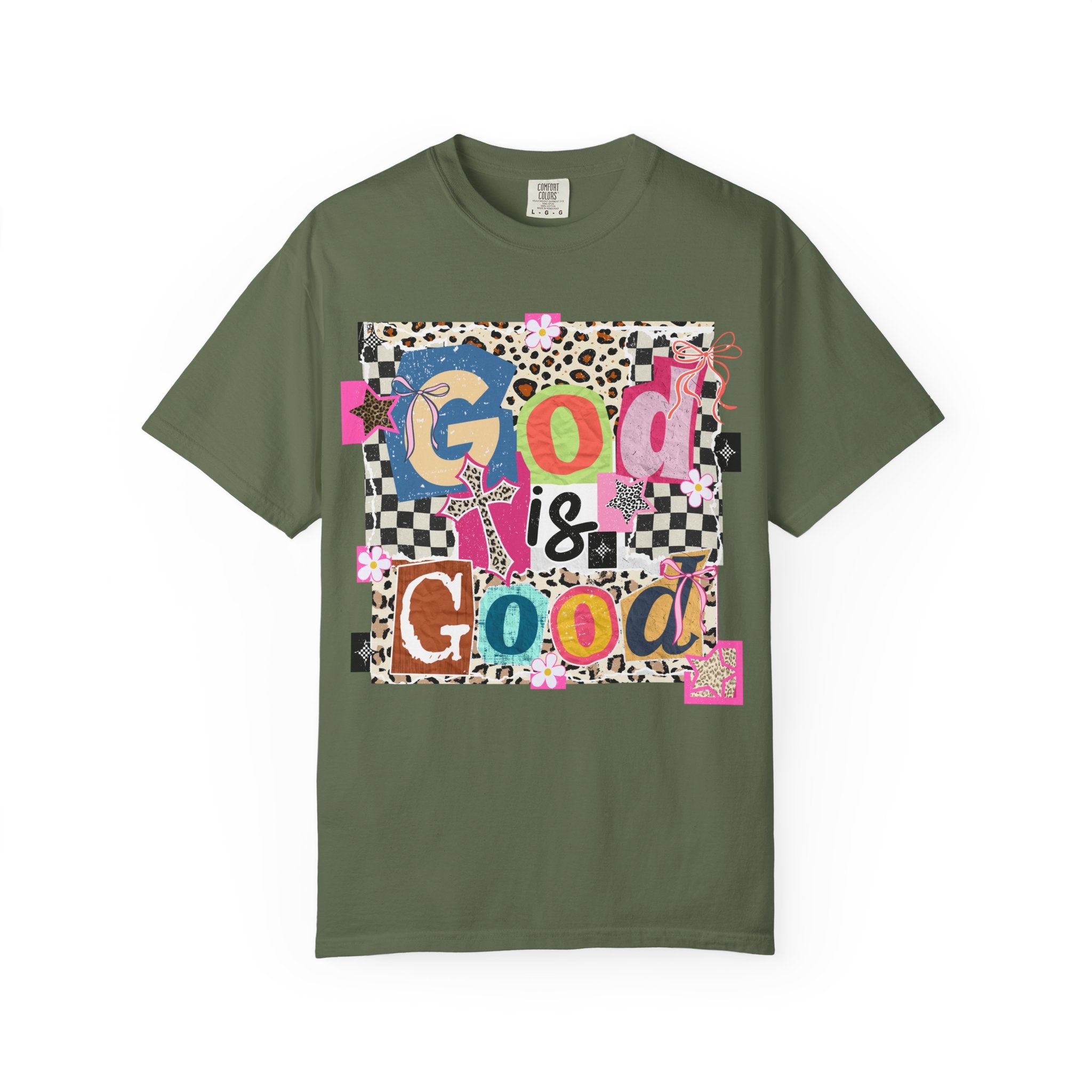God is Good Graphic T-Shirt — Colorful Faith Tee