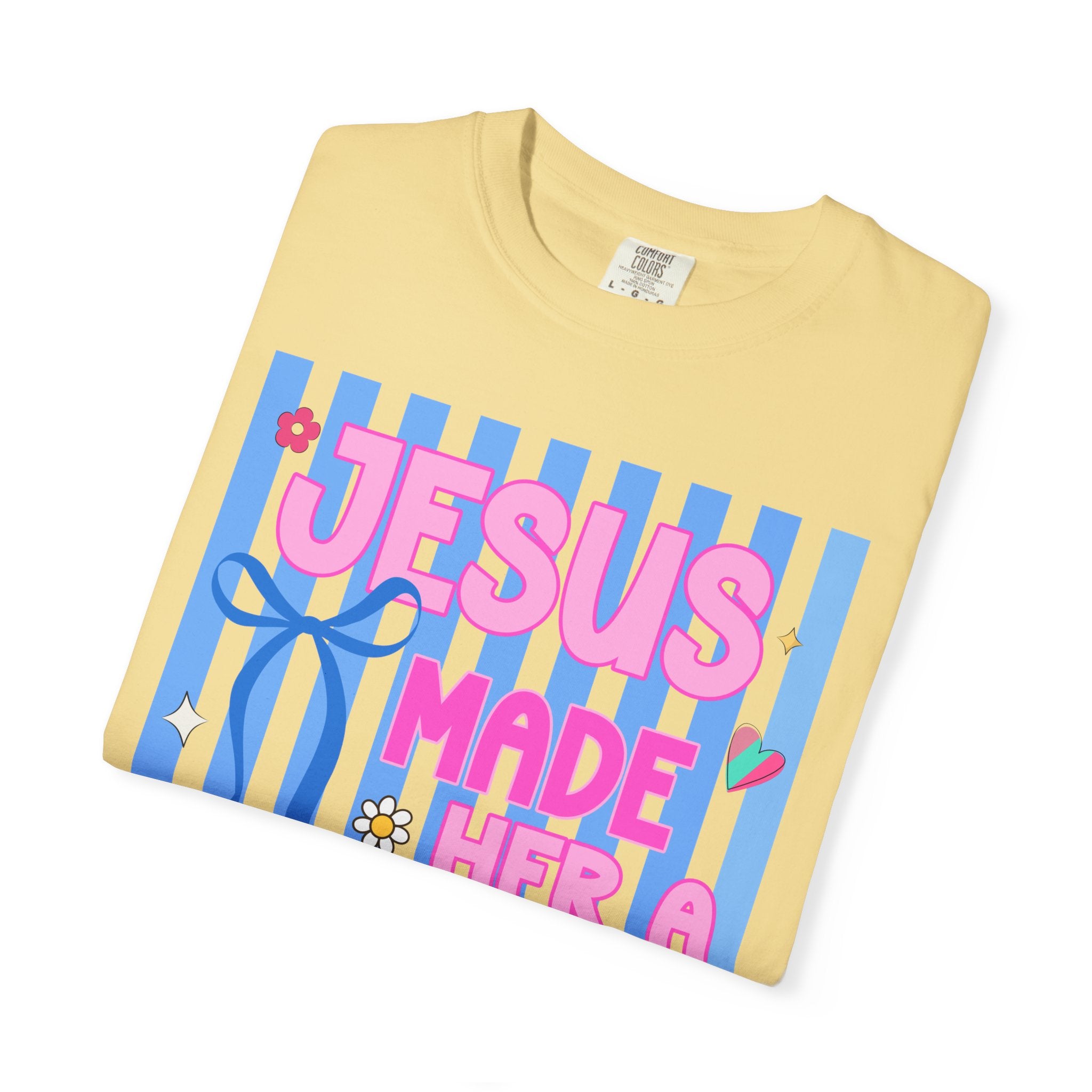 Jesus Made Her a Mama Tee — Cute Faith-Based