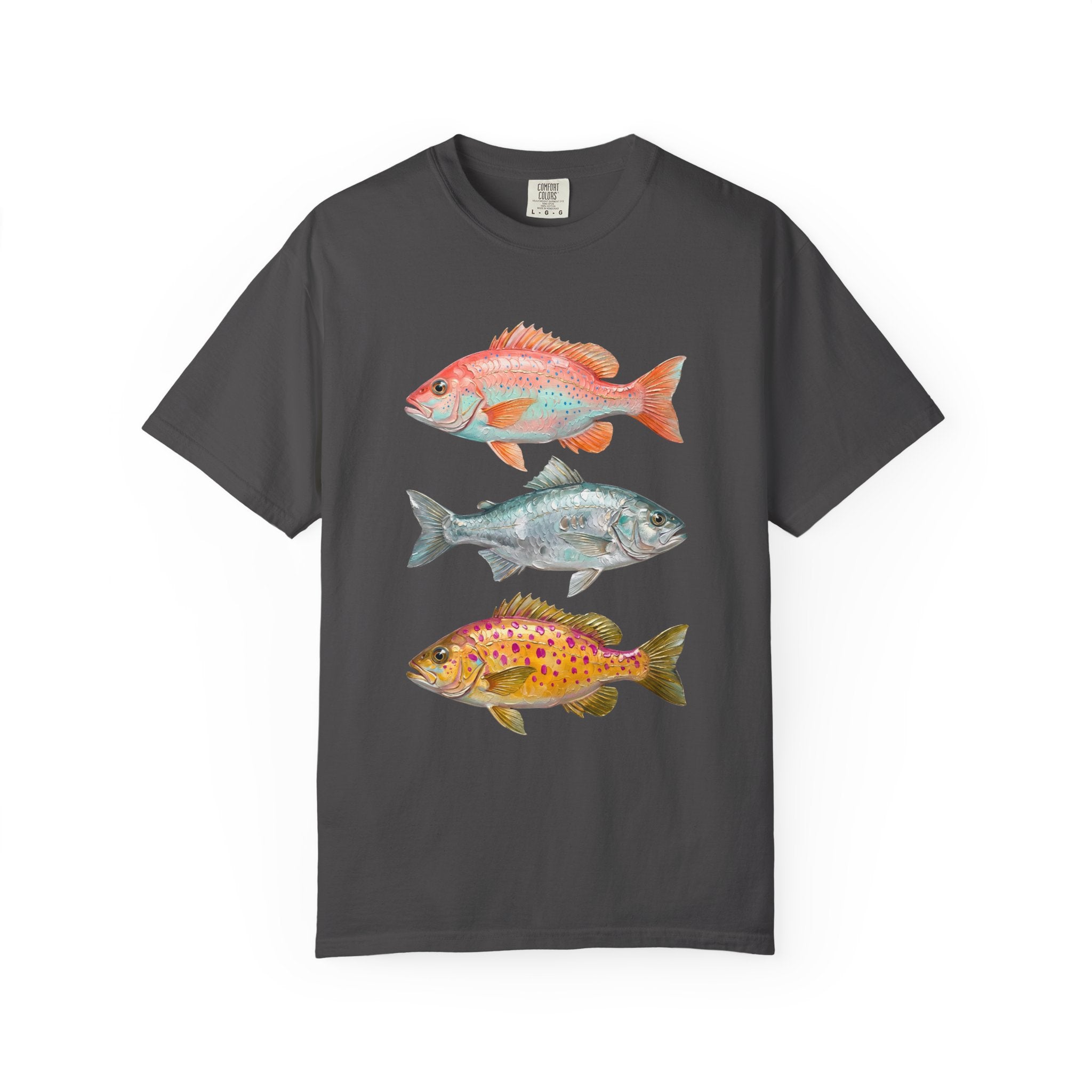 Tropical Fish Trio T-Shirt — Vintage Angler Graphic Tee