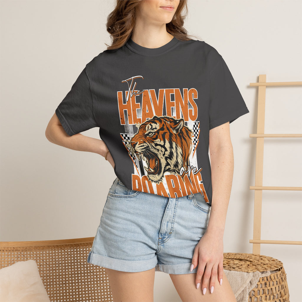 The Heavens Are Roaring Tiger Graphic T-Shirt