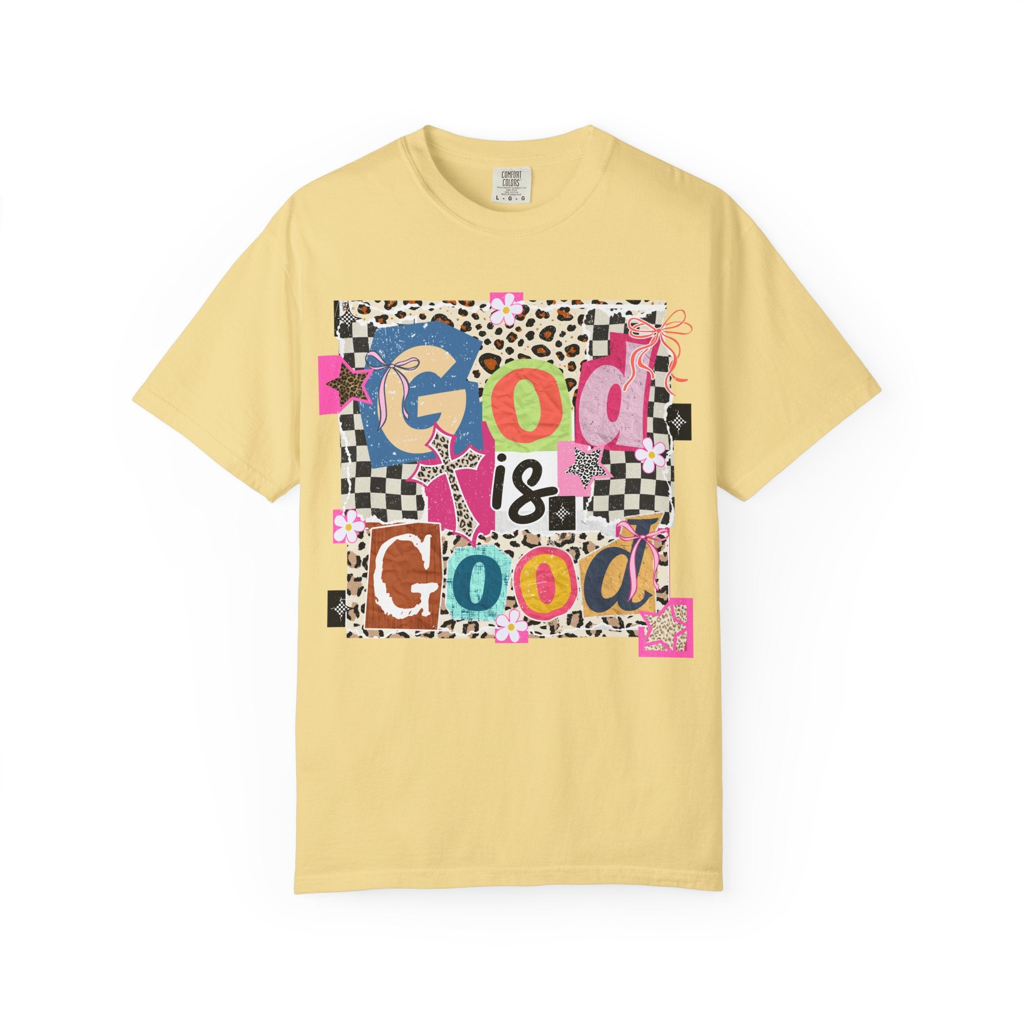 God is Good Graphic T-Shirt — Colorful Faith Tee