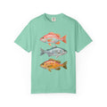 Tropical Fish Trio T-Shirt — Vintage Angler Graphic Tee