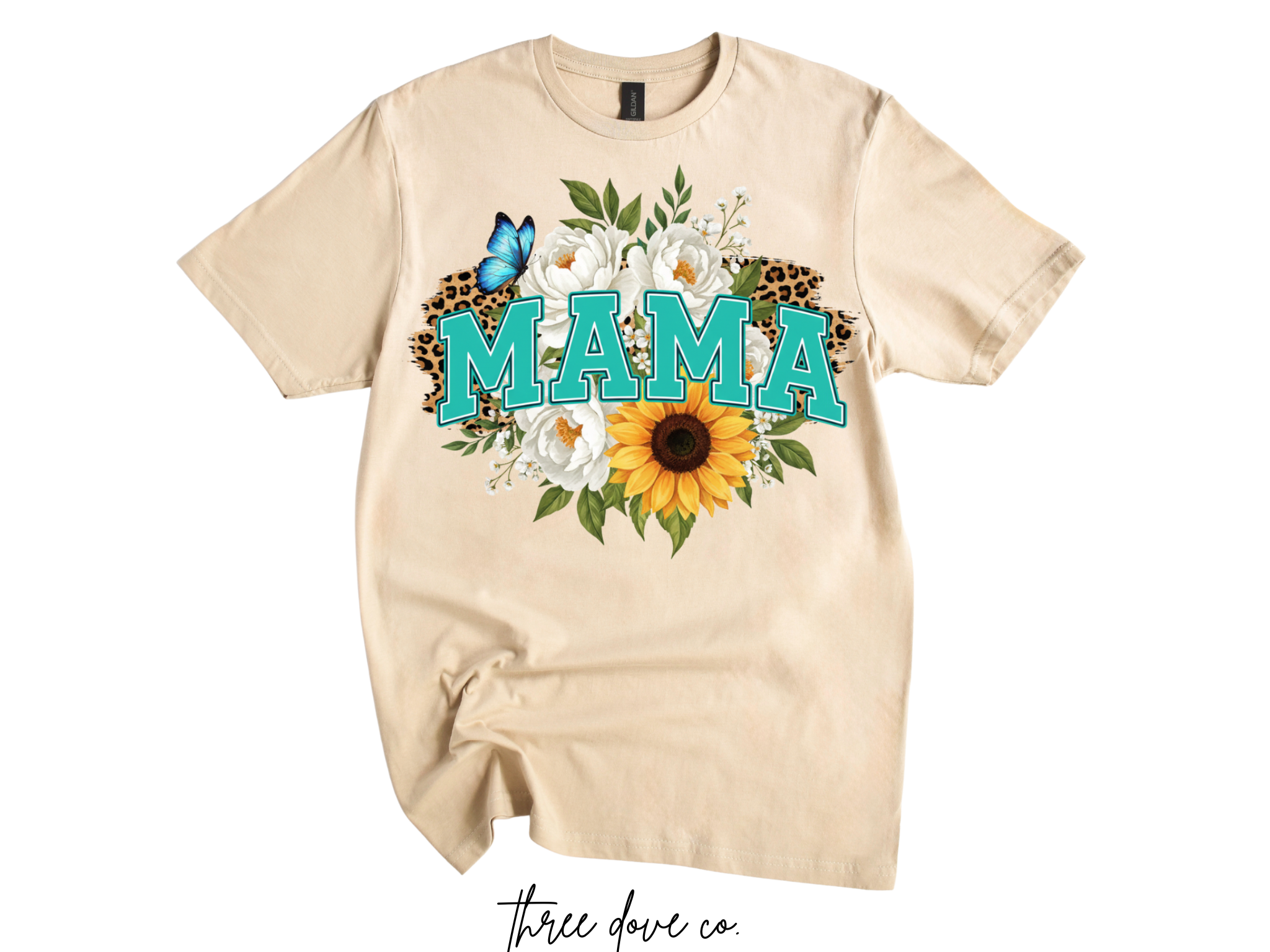 Sunflower and Leopard Mama