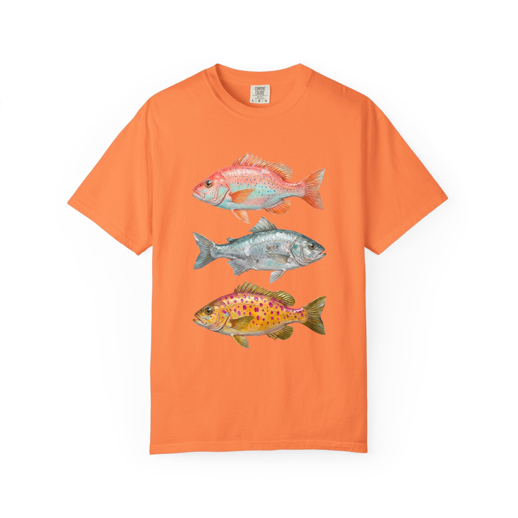 Tropical Fish Trio T-Shirt — Vintage Angler Graphic Tee