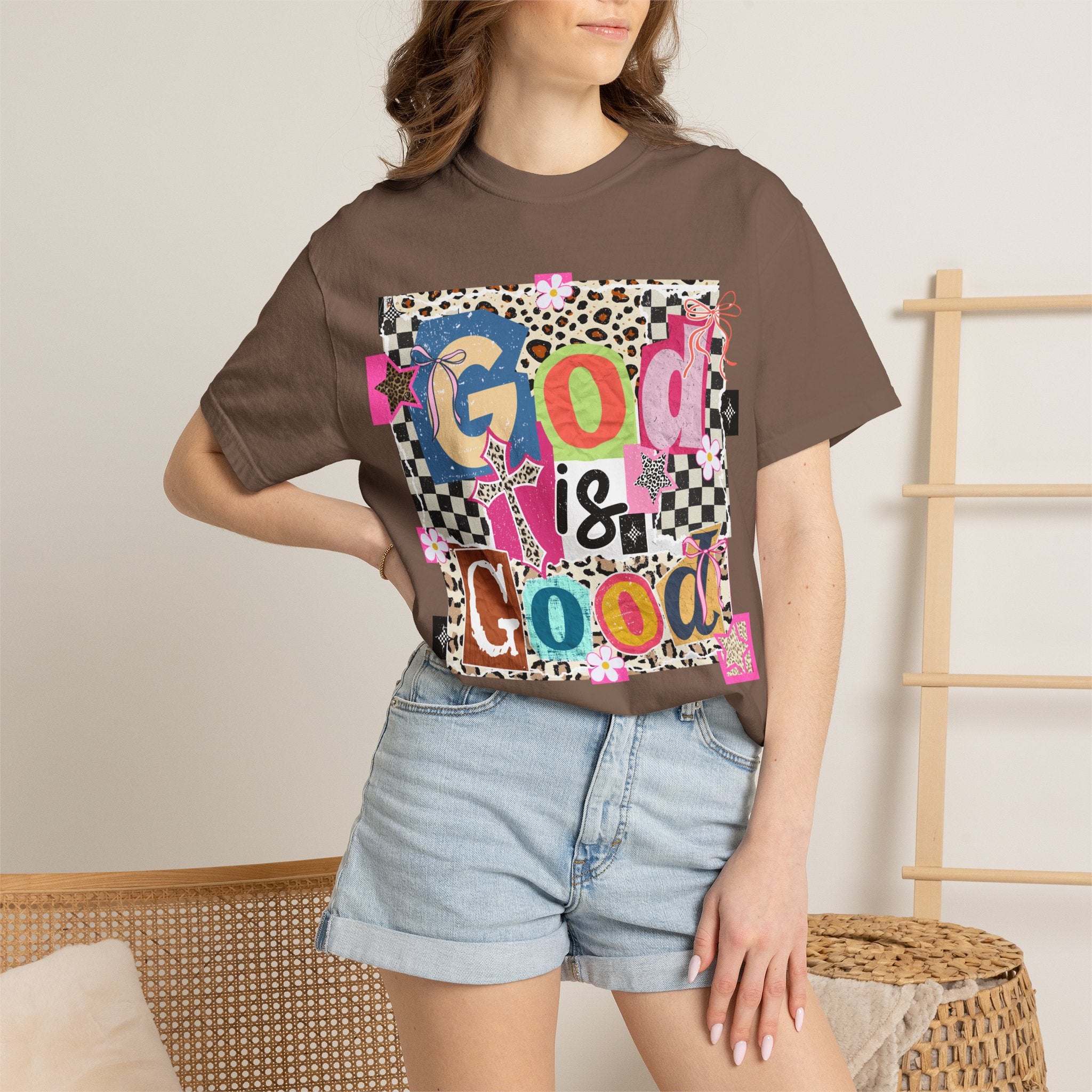 God is Good Graphic T-Shirt — Colorful Faith Tee