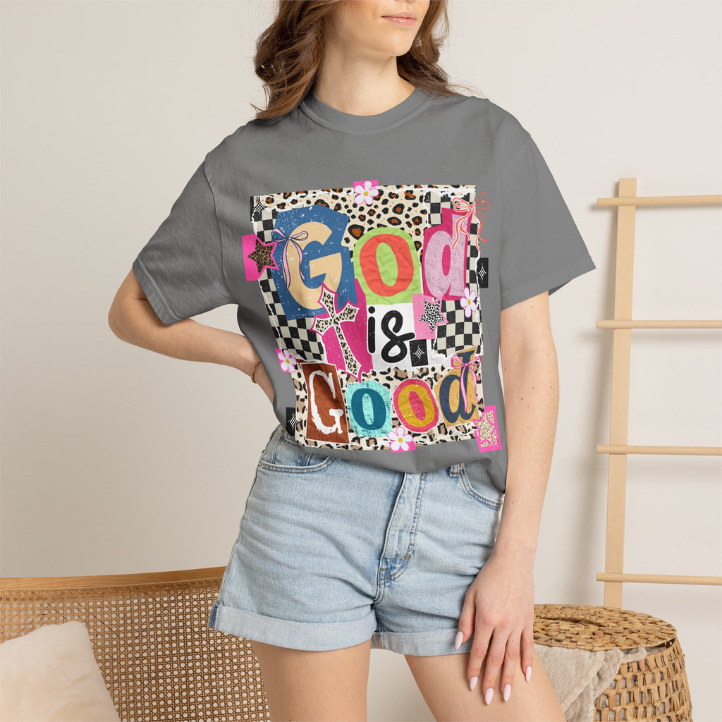 God is Good Graphic T-Shirt — Colorful Faith Tee