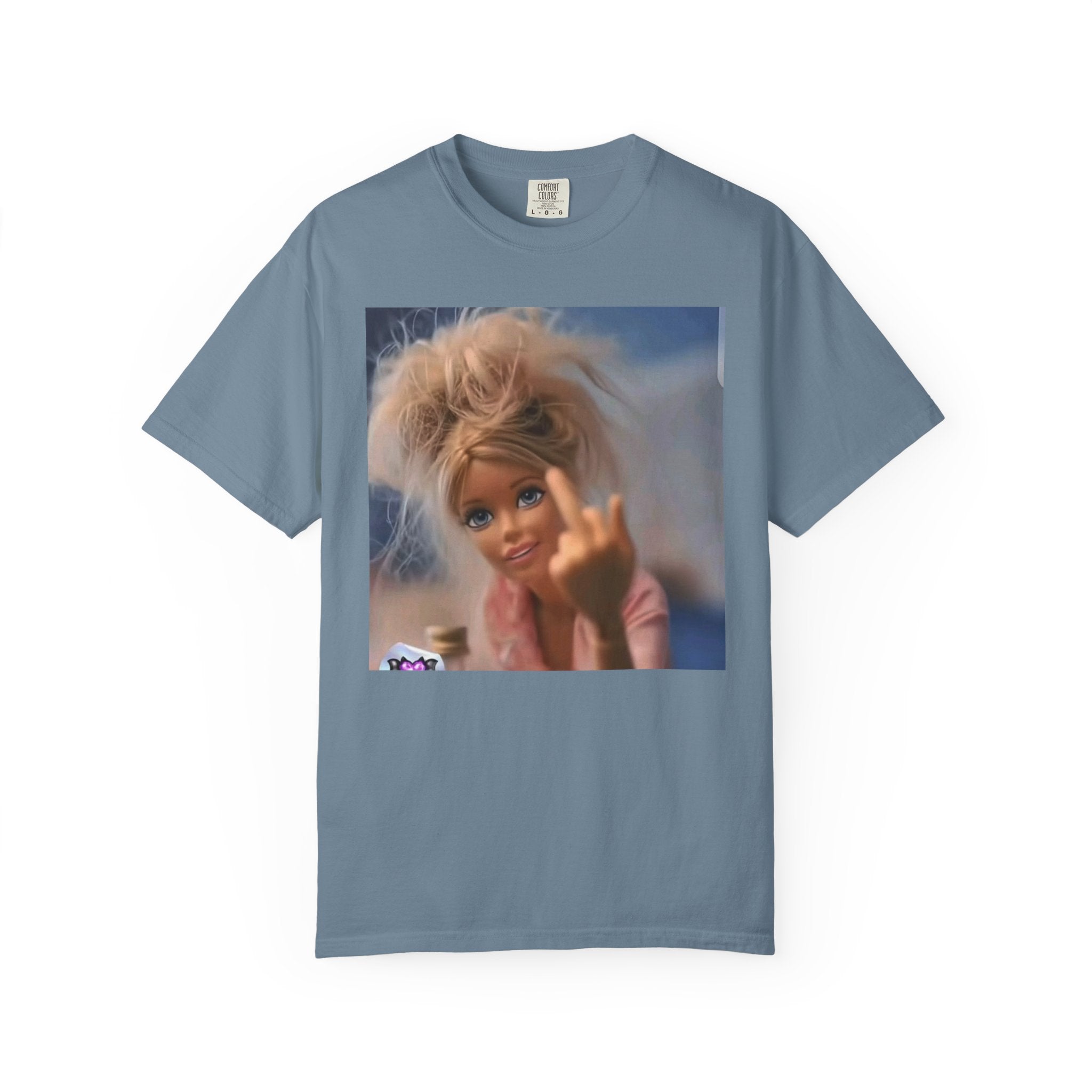 Middle Finger Doll Graphic T-Shirt — Sassy Vintage Barbie Vibe