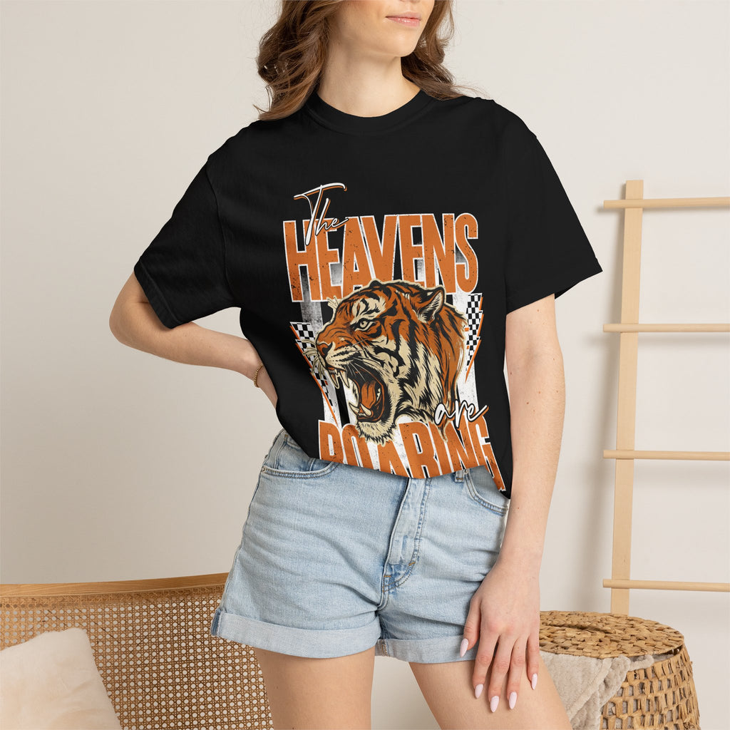 The Heavens Are Roaring Tiger Graphic T-Shirt