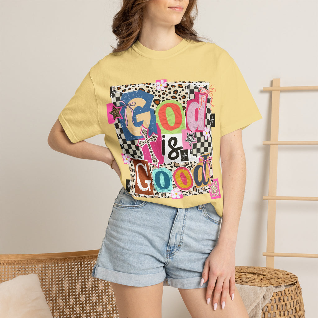 God is Good Graphic T-Shirt — Colorful Faith Tee