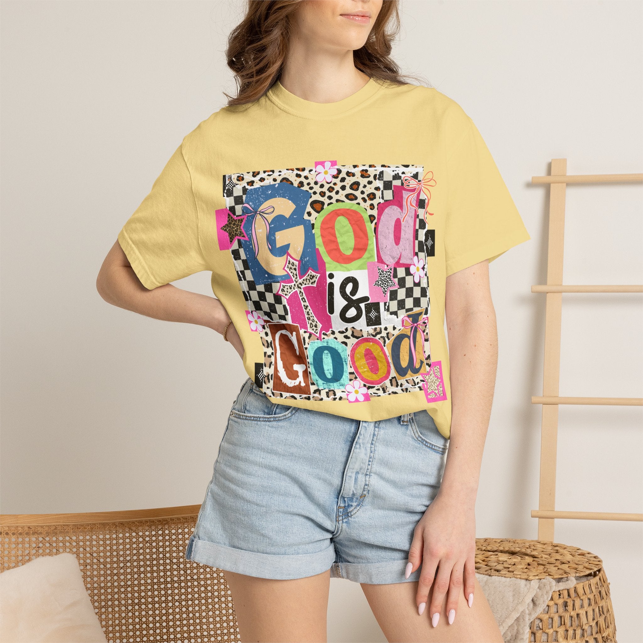 God is Good Graphic T-Shirt — Colorful Faith Tee