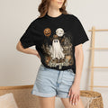 Boo Y'all Halloween Ghost T-Shirt — Cute Rustic Pumpkin Farm Spooky Tee