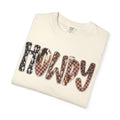 Howdy Leopard Print T‑Shirt — Western Cowgirl Graphic Tee