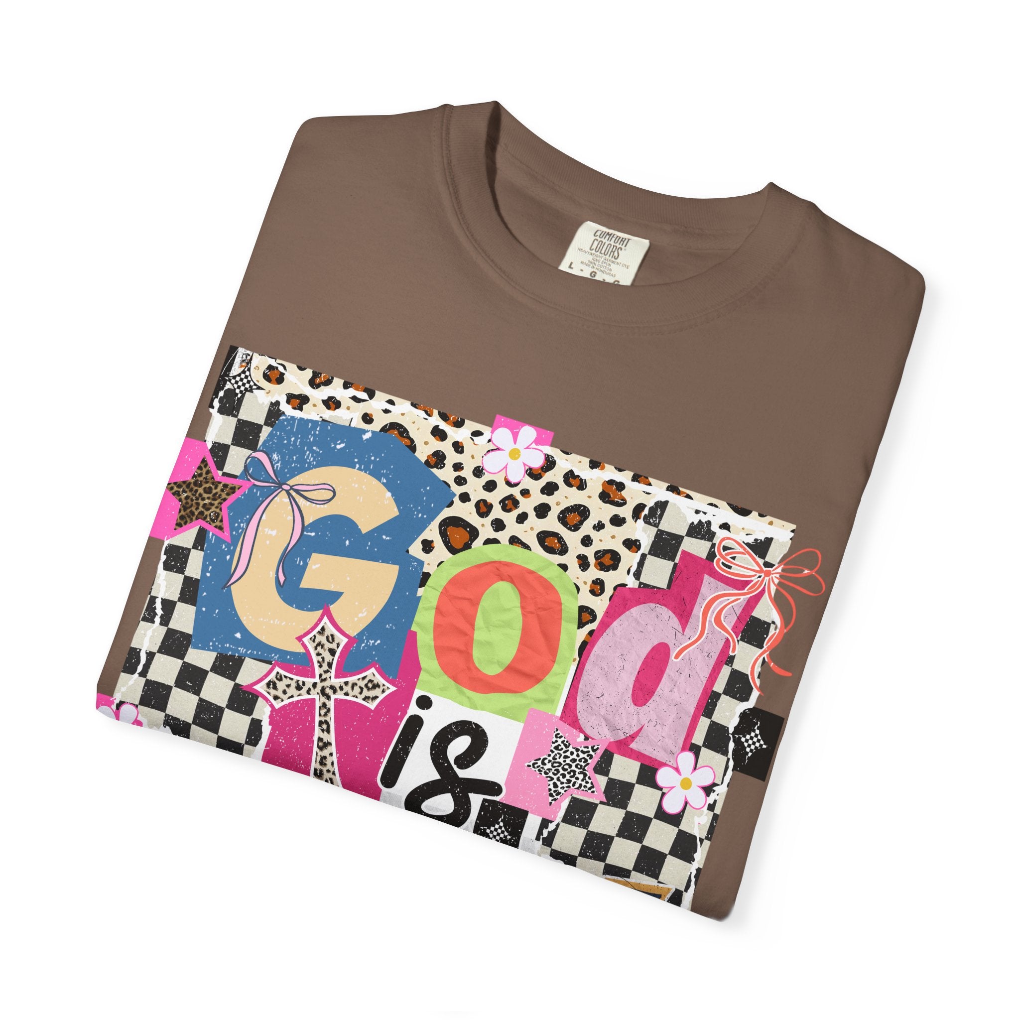 God is Good Graphic T-Shirt — Colorful Faith Tee