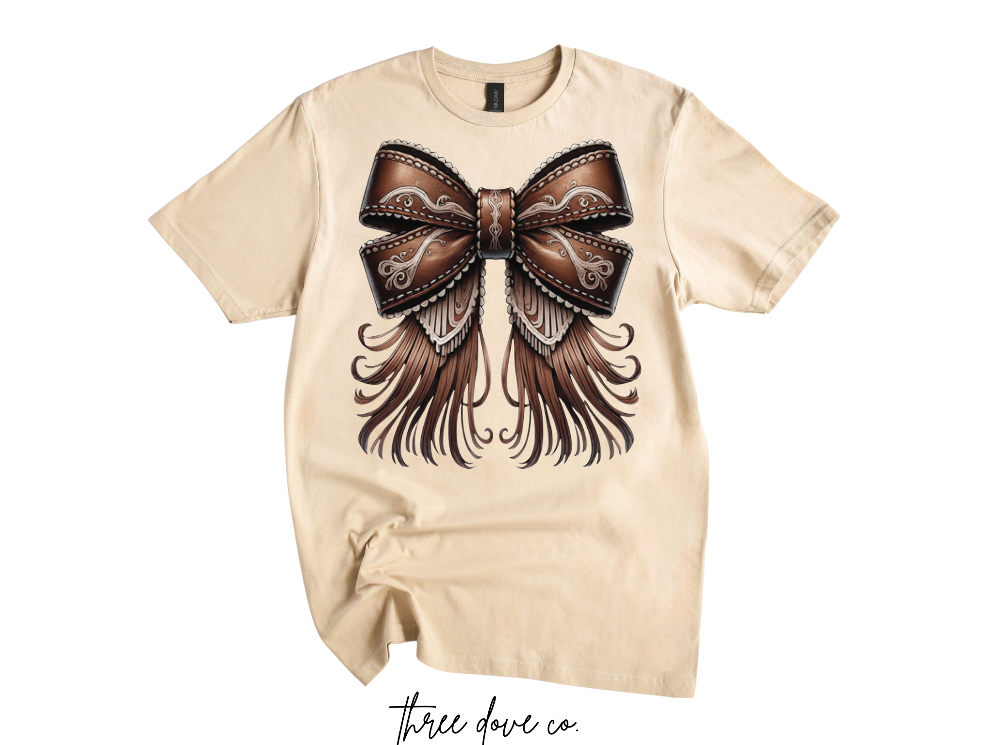 Western Leather Bow