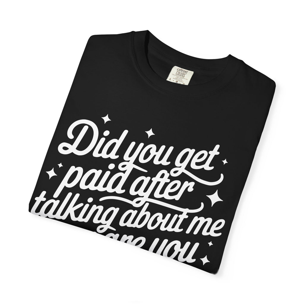 Unisex Garment-Dyed T-shirt