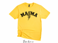 Checkered Lightening Bolt Mama