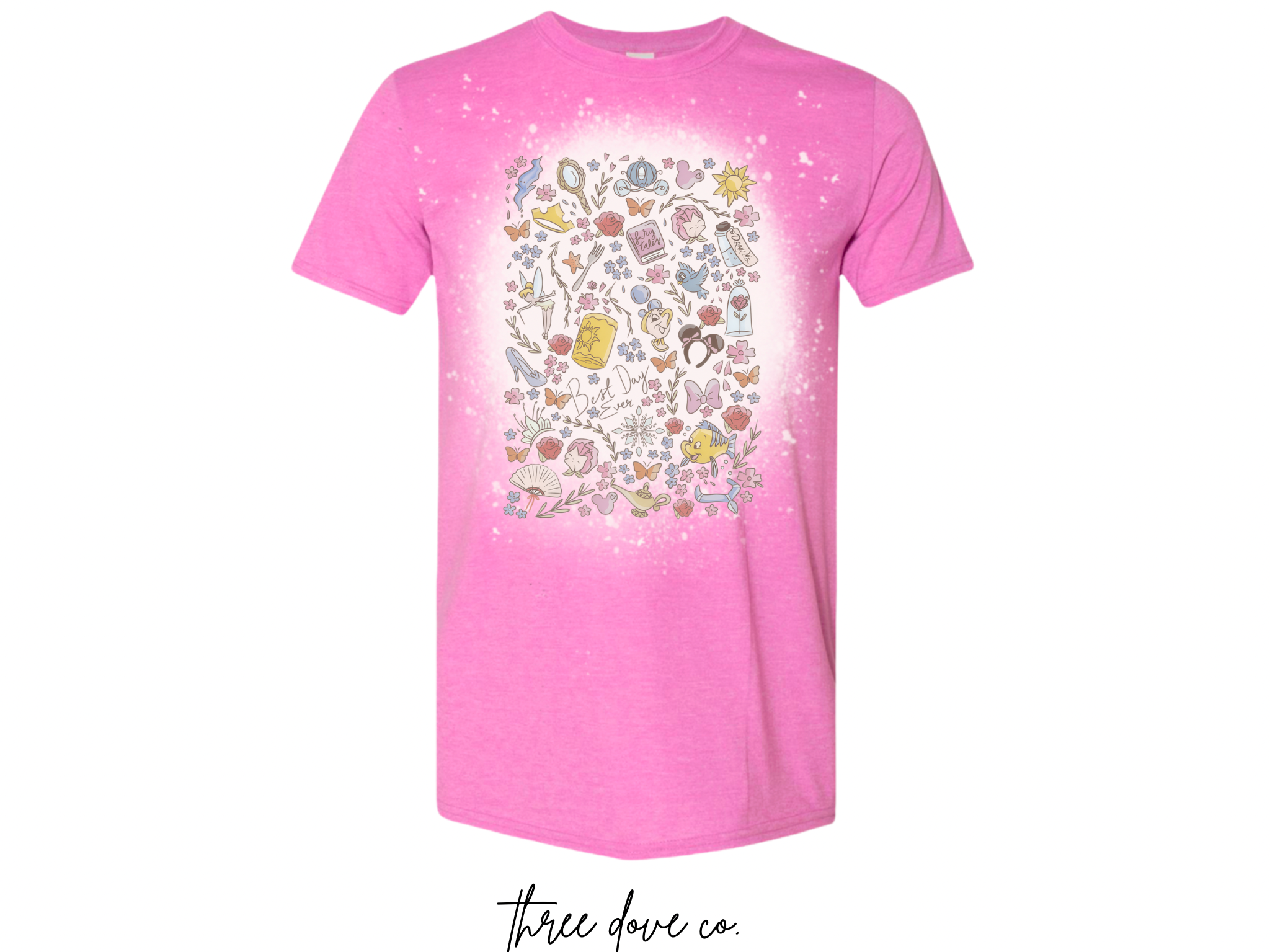 Bleached Coquette Princess Aesthetic Tee