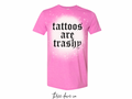 Bleached Tattoos are Trashy