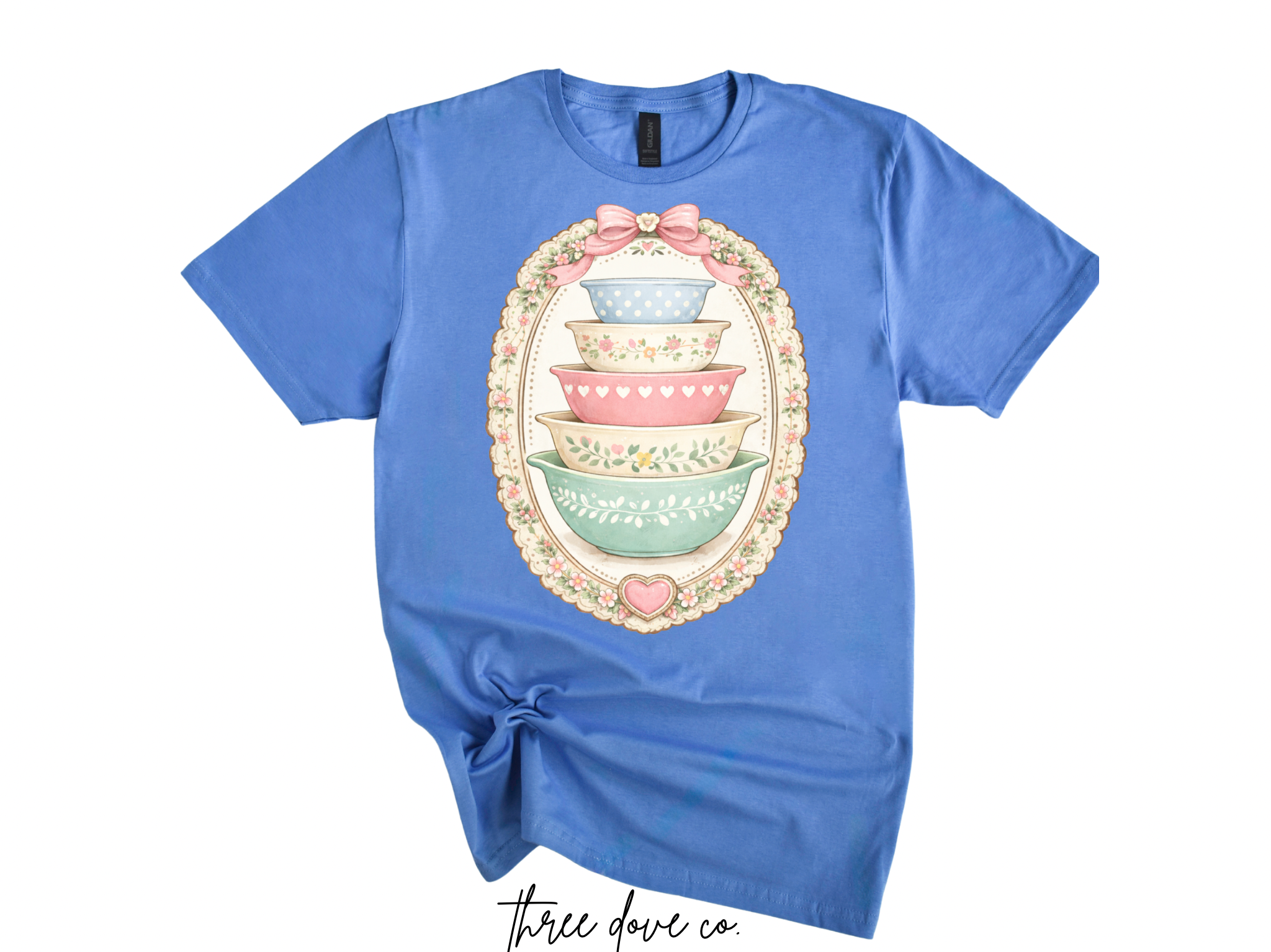 Vintage Cottage Bowl Stack